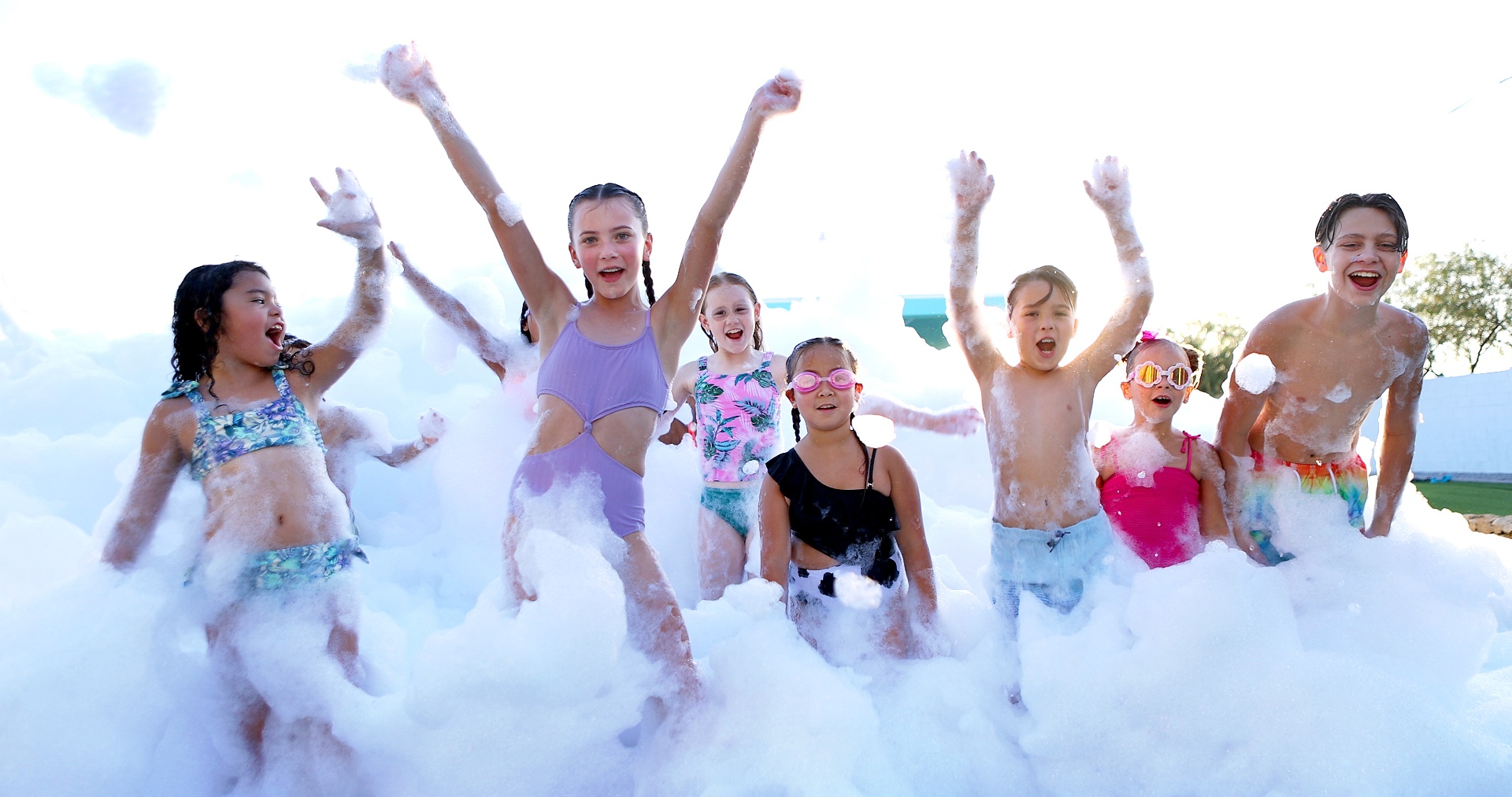 1 Hour Glow Foam Party - foam party package